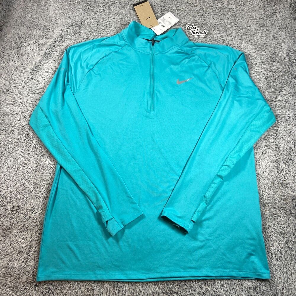 Nike Stride Dri-FIT 1/2 Zip Running Mid Layer Size XL Men Dusty Cactus